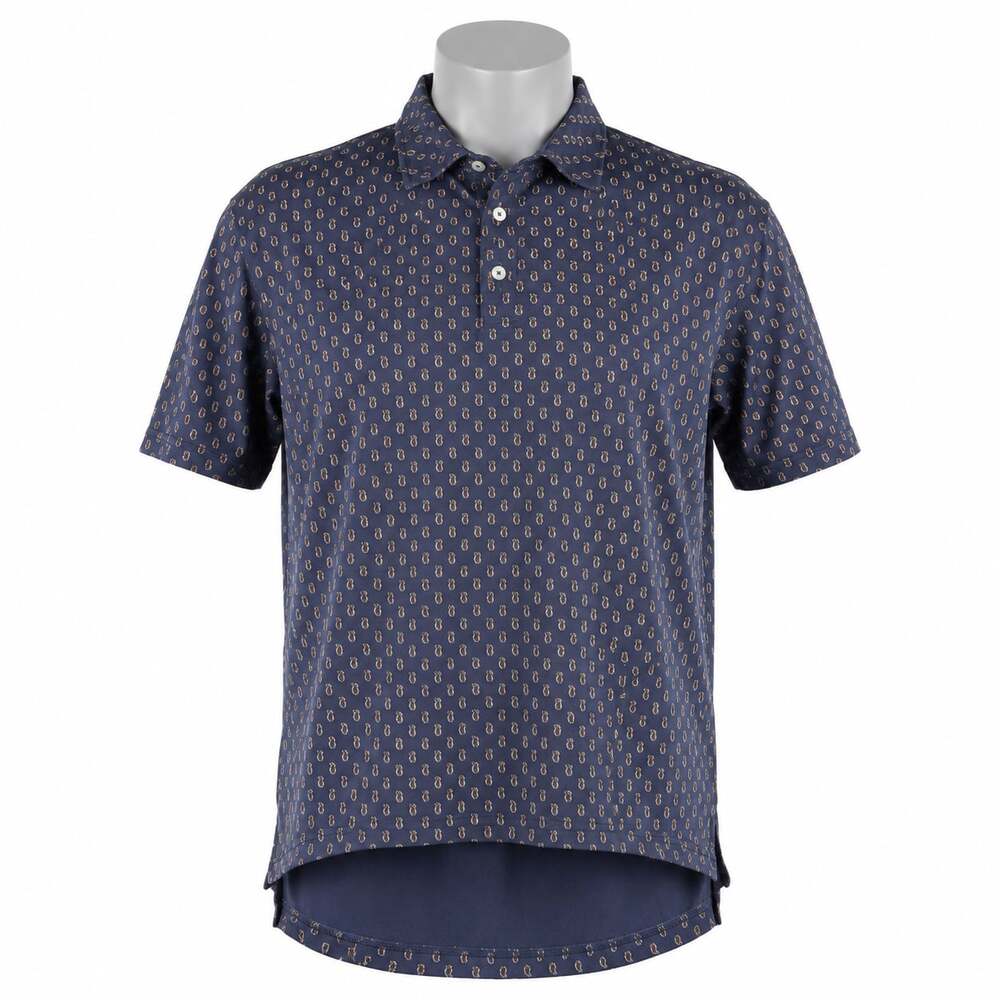 Polo Golf Ralph Lauren Men's Paisley Print Performance Polo Shirt